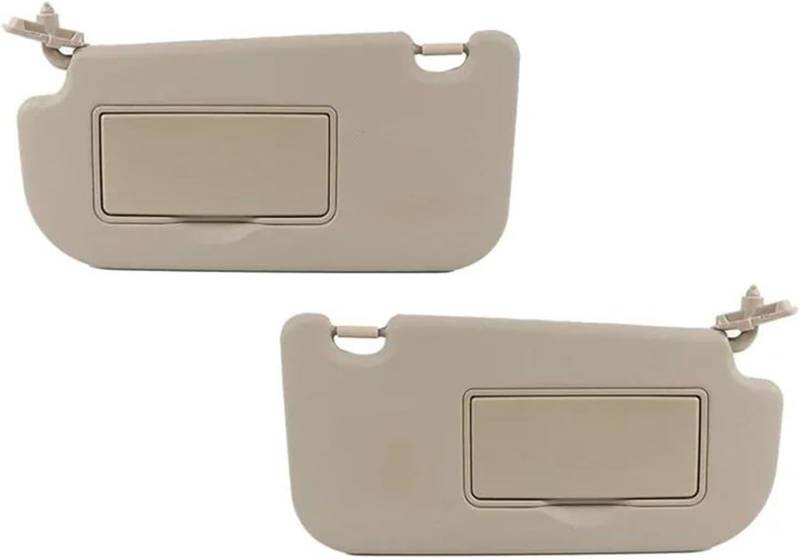 Sonnenblenden Für Kia Für Sportage 2005-2012 Auto Vorne Innen Sonnenblende für Mit Make-Up Spiegel(Left and Right) von WXSSH
