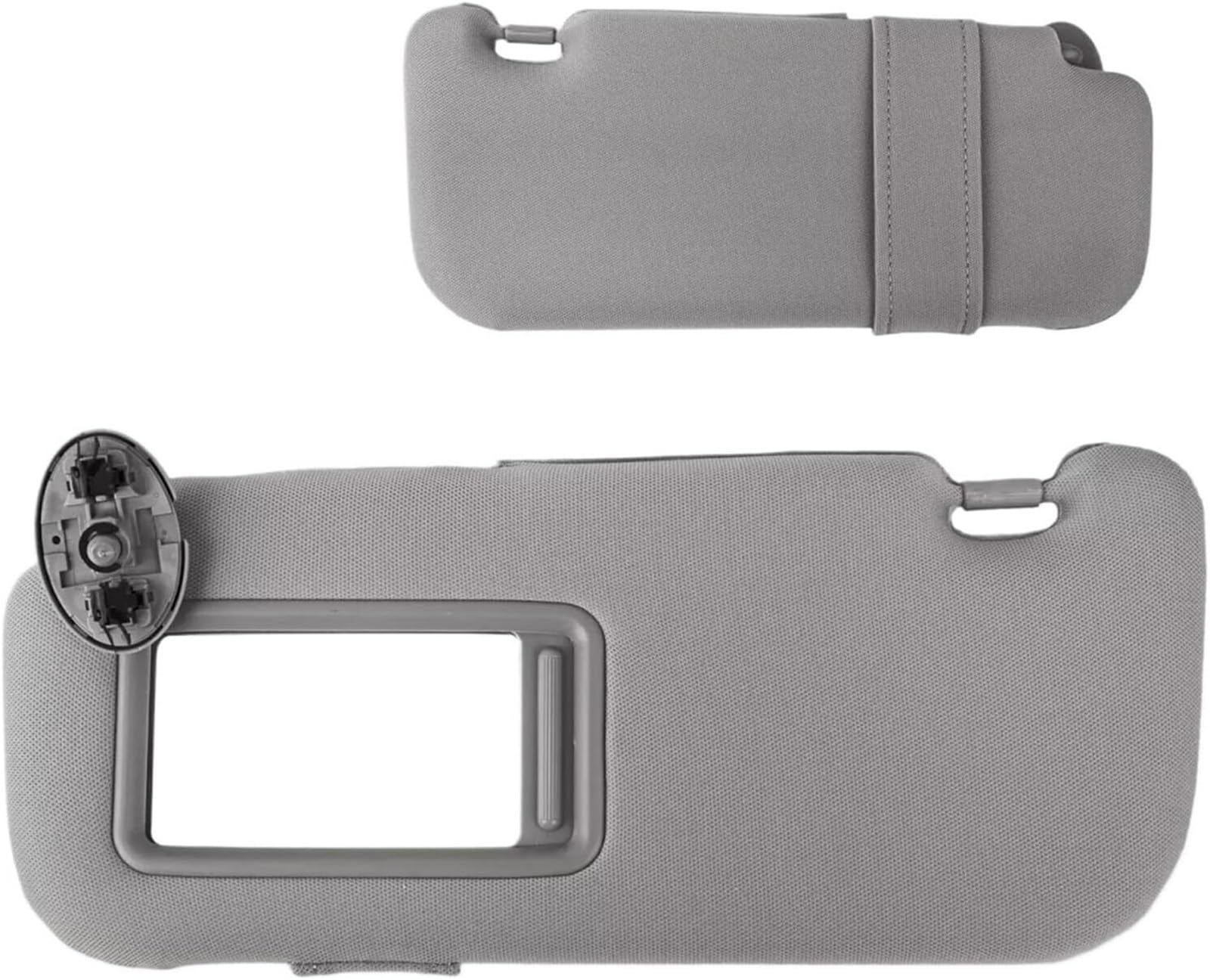 Sonnenblenden Für Mit Spiegel Sonnenschutz Für Toyota Für Auris Für Corolla 2007-2013 Front Sonnenschirm(Grey Left) von WXSSH