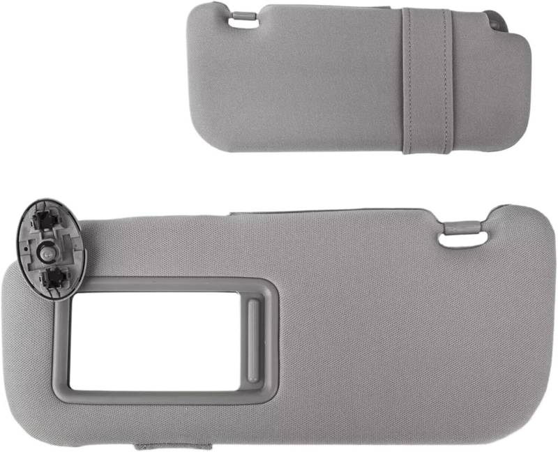 Sonnenblenden Für Mit Spiegel Sonnenschutz Für Toyota Für Auris Für Corolla 2007-2013 Front Sonnenschirm(Grey Left) von WXSSH