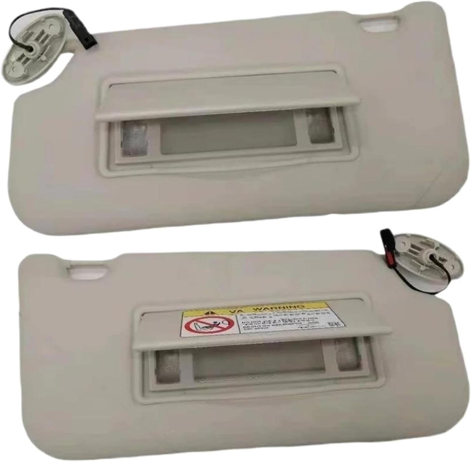 Sonnenblenden Sonnenschutz für mit Glasspiegel für mit Licht für Ford für Focus 2012–2018 Front-Sonnenschutz(Left and Right) von WXSSH