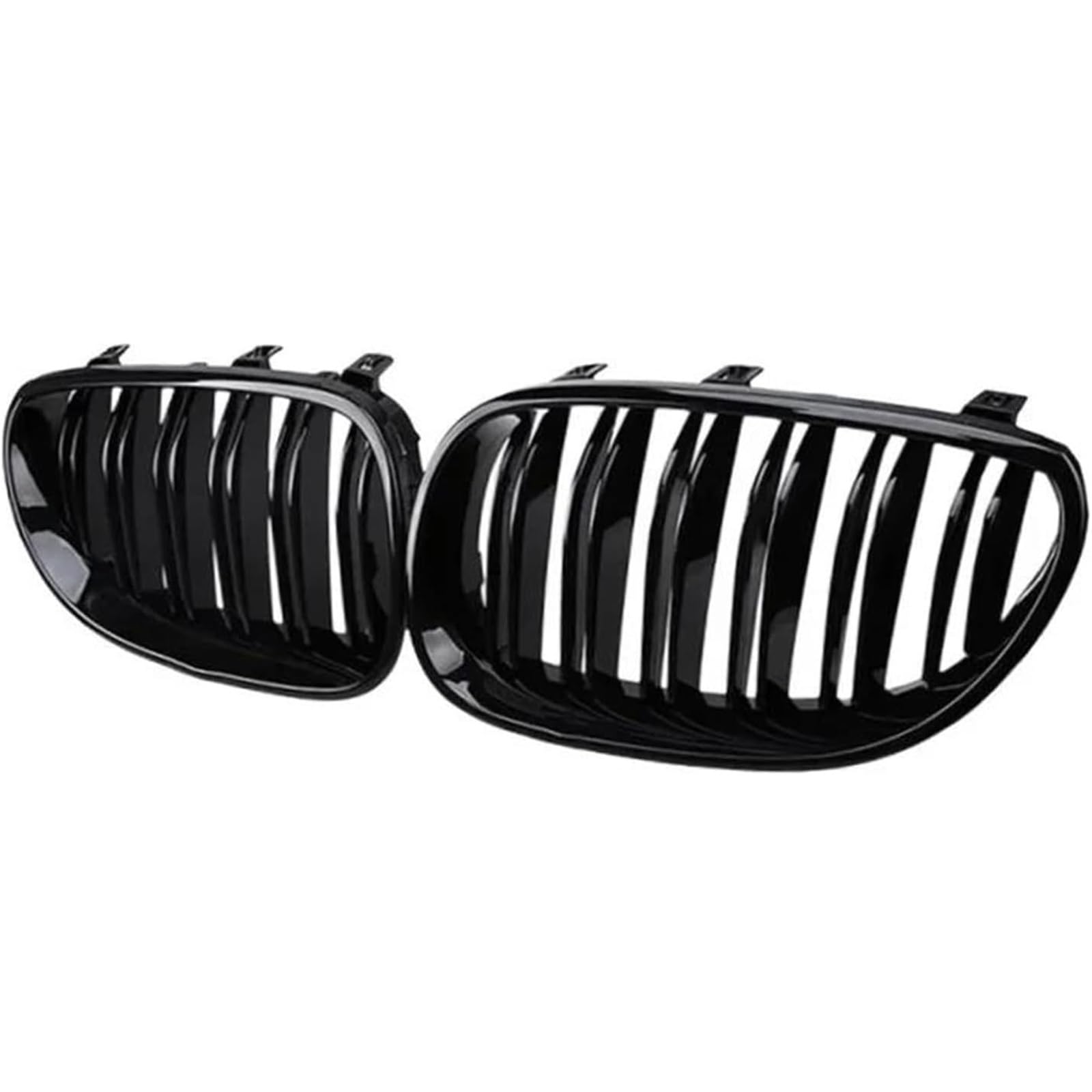 WXSSH Auto Nebelscheinwerfer Kühlergrill Auto Front Niere Grill für BMW E60 5 Serie M5 E61 520i 545i 550i 535i 2003-2010 Refit Körper WXSSH Auto Nebelscheinwerfer Kühlergrill Auto Front Niere Grill für BMW E60 5 Serie M5 E61 520i 545i 550i 535i 2003-2010 Refit Körper von WXSSH