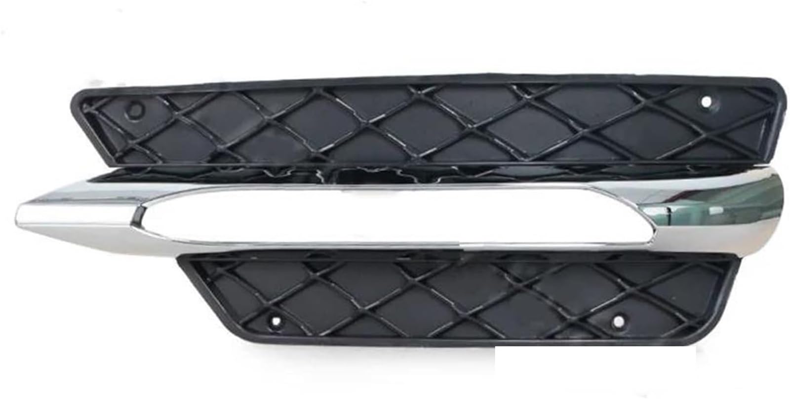 WXSSH Auto Nebelscheinwerfer Kühlergrill Auto Front Stoßstange Gitter Nebel Licht Abdeckung Für Mercedes Für Benz W204 2012-2014(Only 1 Left) von WXSSH