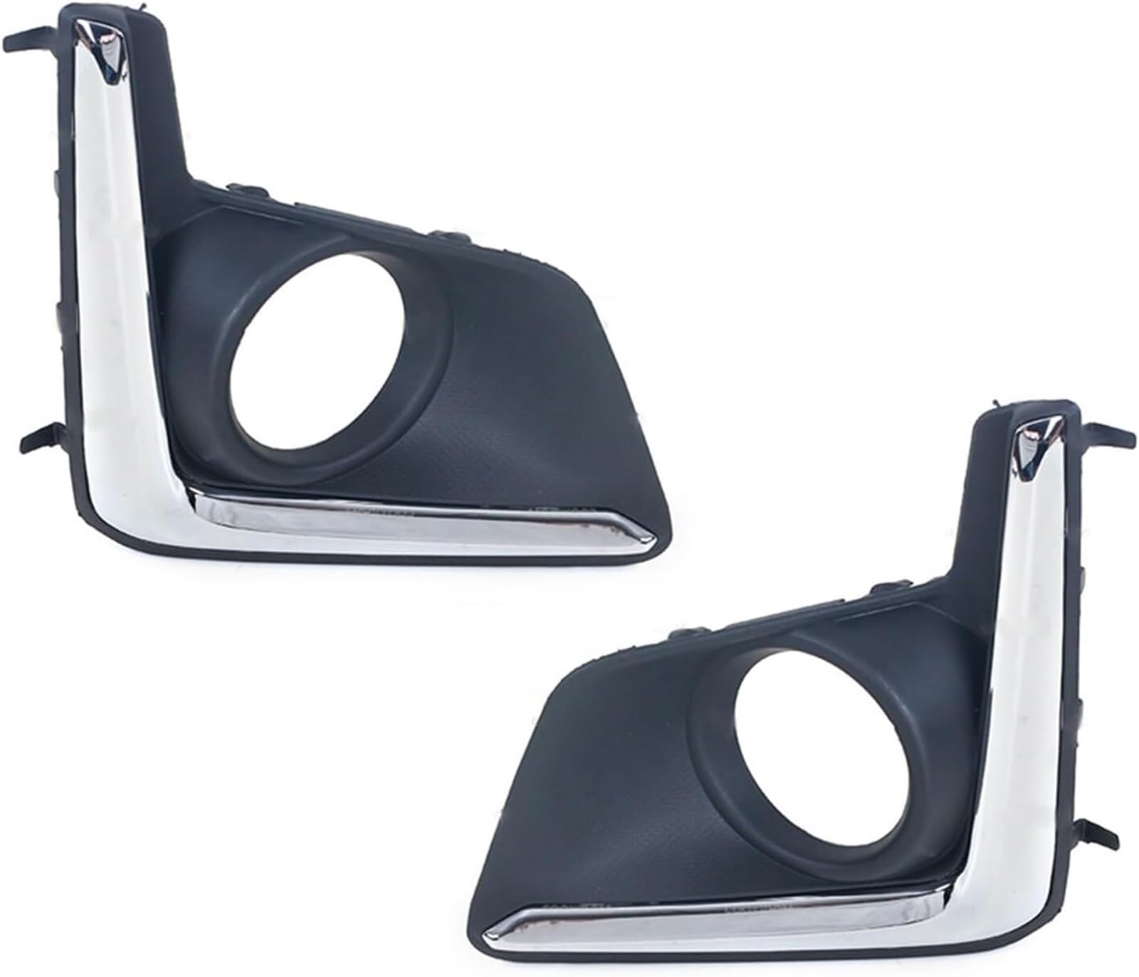 WXSSH Auto Nebelscheinwerfer Kühlergrill Auto Front Stoßstange Nebel Licht Trim Cap Haube Deckel Lünette Für Subaru Für Crosstrek(Left and Right) von WXSSH
