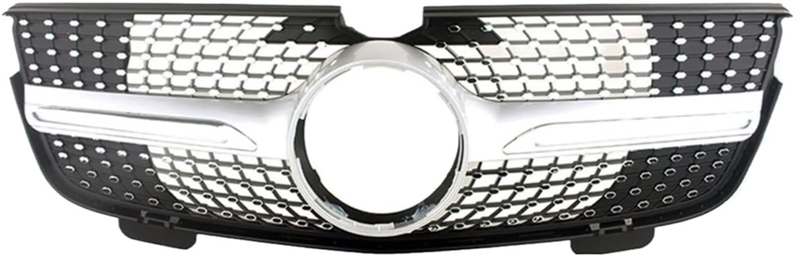 WXSSH Auto Nebelscheinwerfer Kühlergrill Auto Frontschürze Racing Grill Billet Grille Für Mercedes Für Benz X164 2007-2009 von WXSSH