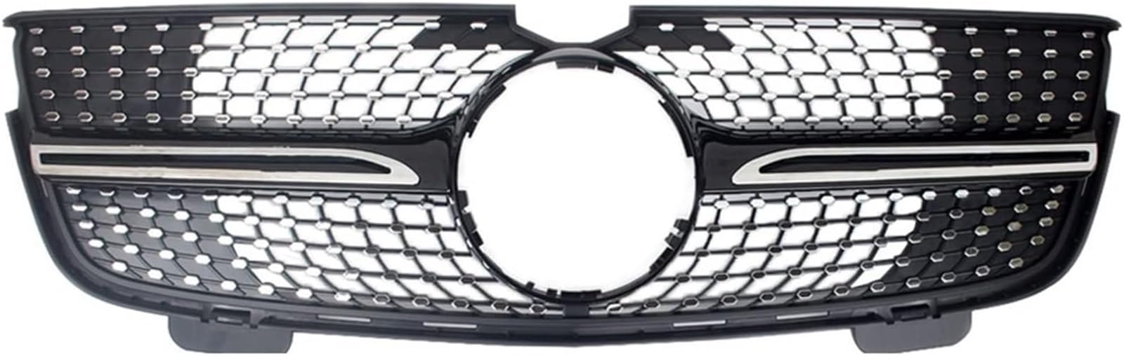 WXSSH Auto Nebelscheinwerfer Kühlergrill Auto Frontschürze Racing Grill Billet Grille Für Mercedes Für Benz X164 2007-2009 von WXSSH