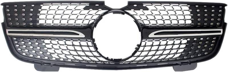 WXSSH Auto Nebelscheinwerfer Kühlergrill Auto Frontschürze Racing Grill Billet Grille Für Mercedes Für Benz X164 2007-2009 von WXSSH
