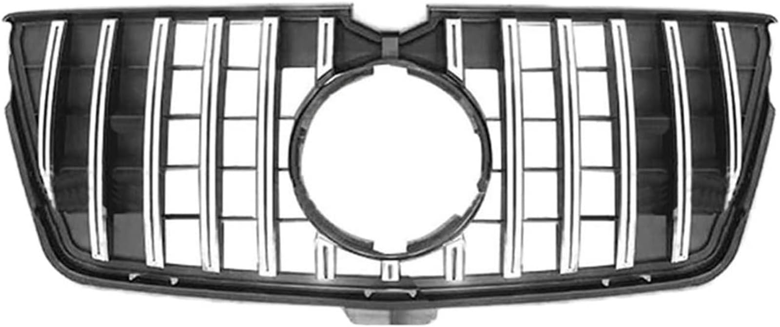 WXSSH Auto Nebelscheinwerfer Kühlergrill Auto Frontschürze Racing Grill Billet Grille Für Mercedes Für Benz X164 GL-Klasse 2007-2012(1 Three Fins 07-12) von WXSSH