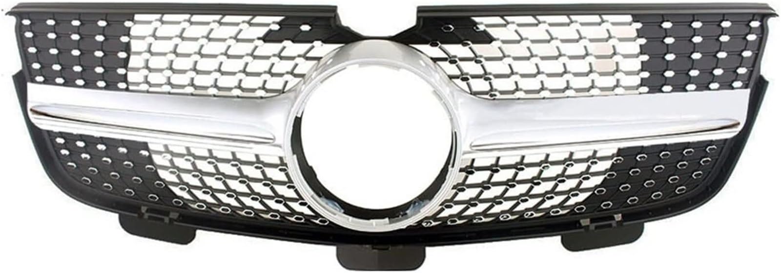 WXSSH Auto Nebelscheinwerfer Kühlergrill Auto Frontschürze Racing Grill Billet Grille Für Mercedes Für Benz X164 GL-Klasse 2010-2012 von WXSSH