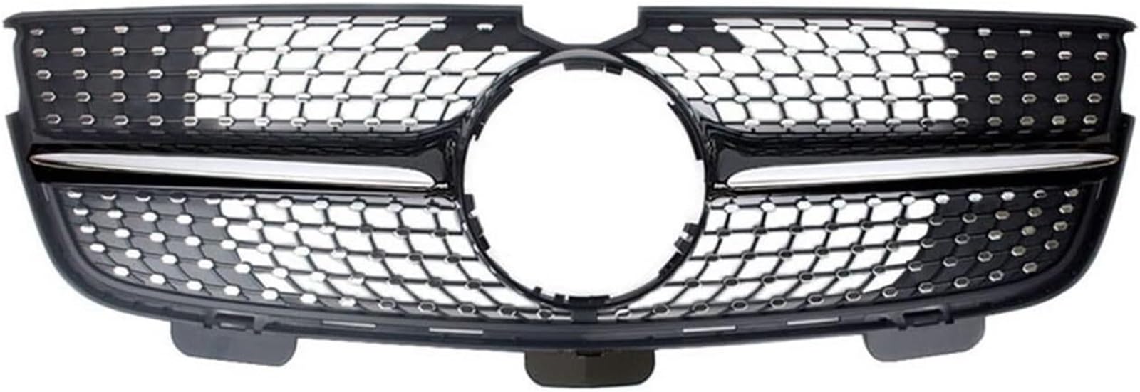 WXSSH Auto Nebelscheinwerfer Kühlergrill Auto Frontschürze Racing Grill Billet Grille Für Mercedes Für Benz X164 GL-Klasse 2010-2012 von WXSSH