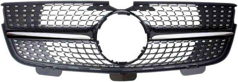 WXSSH Auto Nebelscheinwerfer Kühlergrill Auto Frontschürze Racing Grill Billet Grille Für Mercedes Für Benz X164 GL-Klasse 2010-2012 von WXSSH