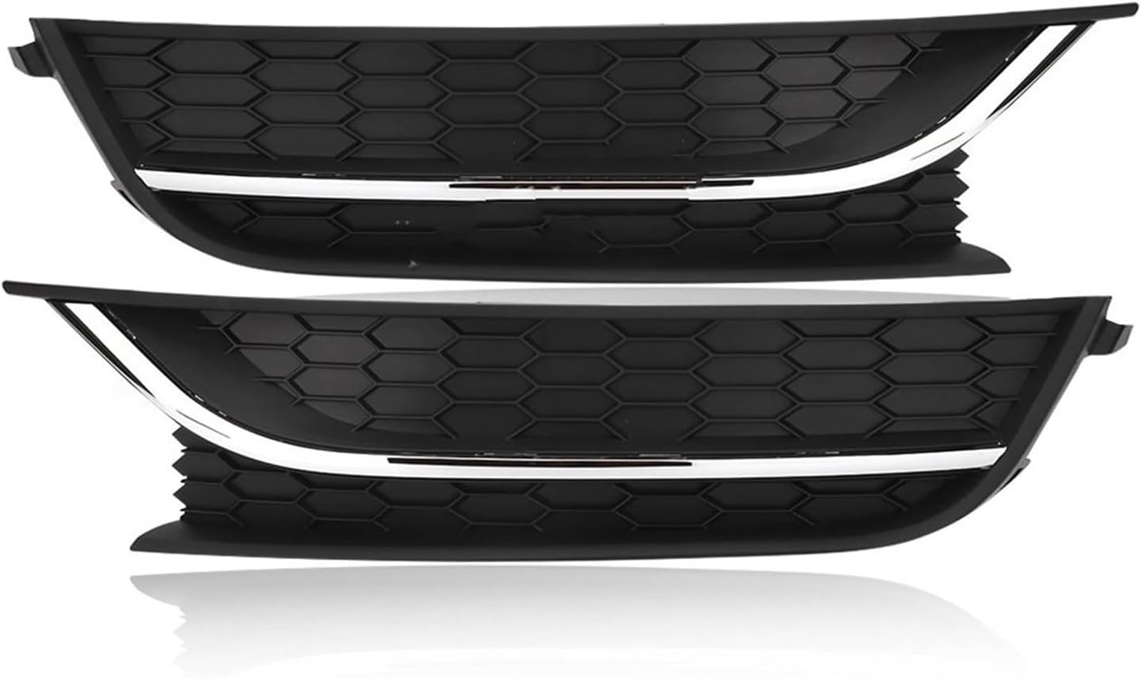 WXSSH Auto Nebelscheinwerfer Kühlergrill Auto Nebel Licht Abdeckung Für vw Für Passat 2012-2015 Front Stoßstange Nebel Lampe Grill(Left and Right) von WXSSH