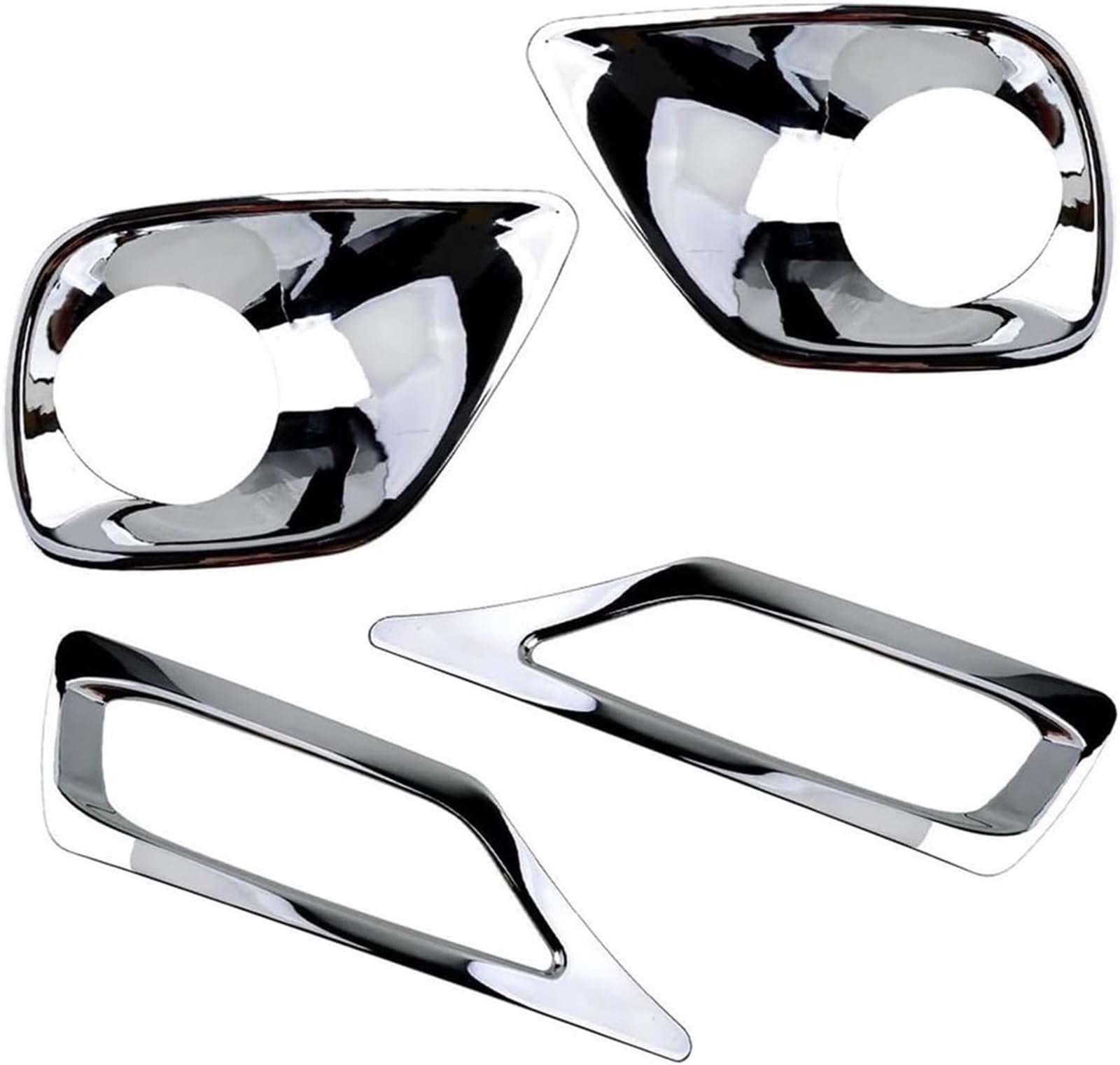 WXSSH Auto Nebelscheinwerfer Kühlergrill Auto ne Hinten Schwanz Stoßfänger Nebel Licht Abdeckung Für Toyota Für RAV4 2013-2015 von WXSSH