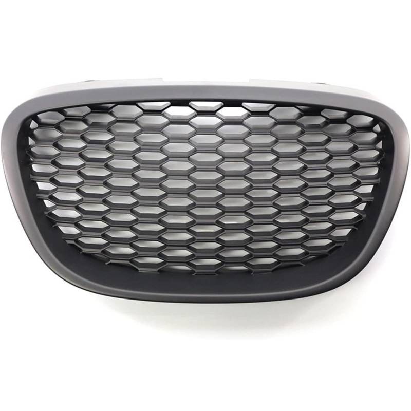 WXSSH Auto Nebelscheinwerfer Kühlergrill Kühlergrill-Blenden-Streifen für Sitz für Leon MK2 1P Auto-Fronthaube Nierengrill Glänzend Schwarz von WXSSH