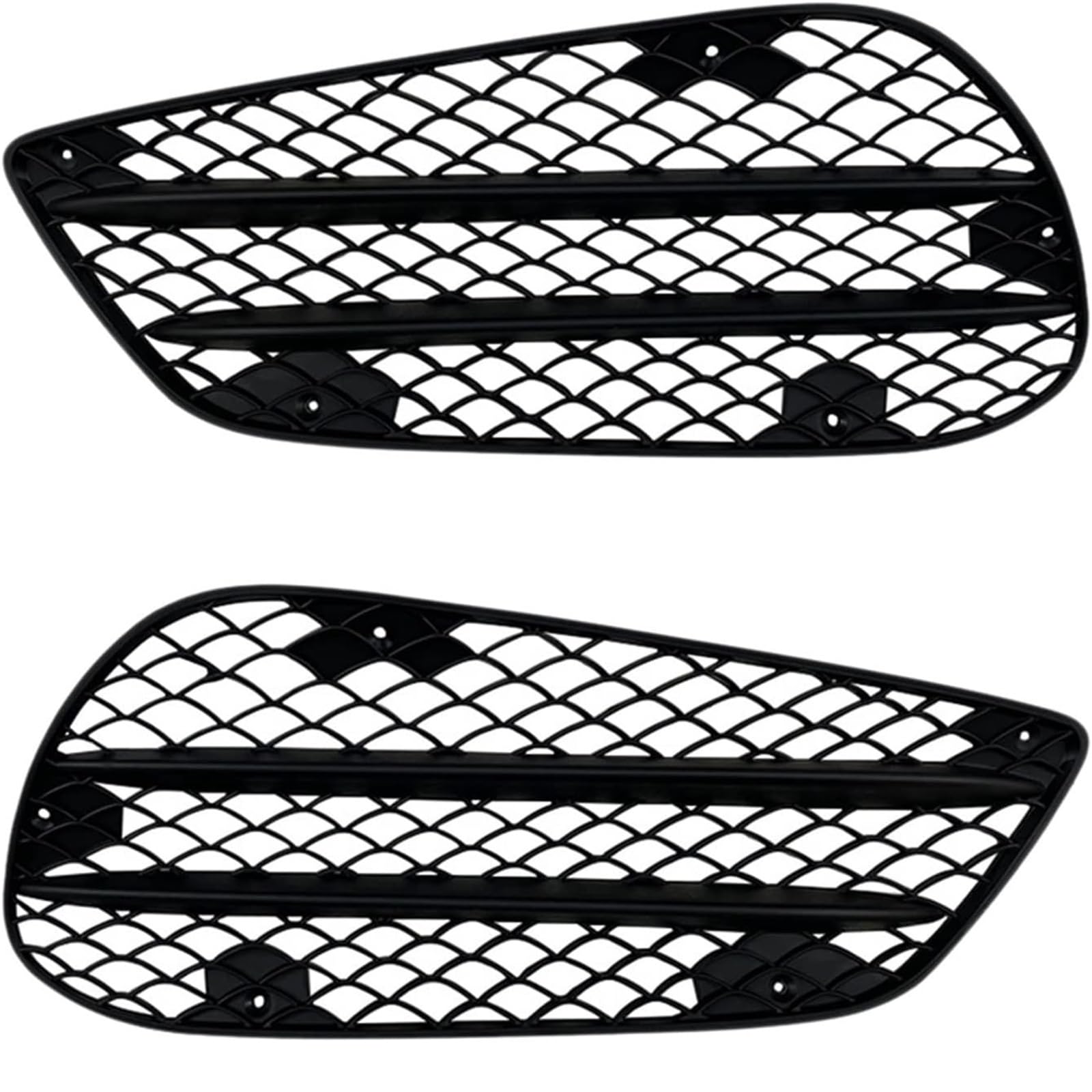 WXSSH Auto Nebelscheinwerfer Kühlergrill Kühlergrill Zierleisten für Benz E-Klasse W212 E350 E400 E550 für AMG 2013-2015 Auto Vorderen Stoßfänger von WXSSH