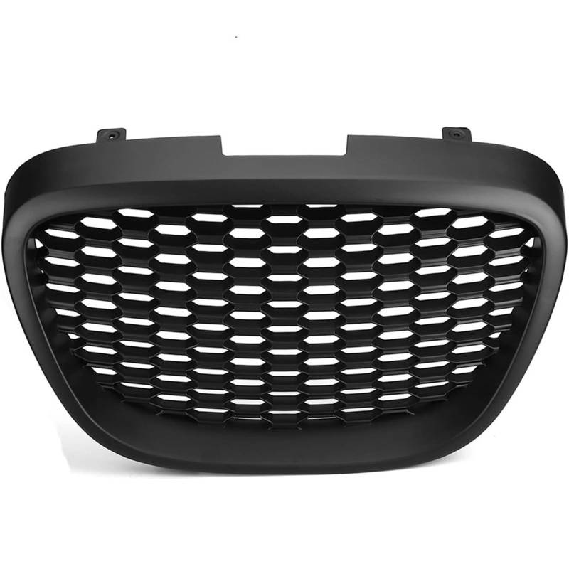WXSSH Auto Nebelscheinwerfer Kühlergrill Kühlergrill-Zierleisten für Seat für Leon MK2 1P1 Kühlergrill Honeycomb Mesh Auto Front Upper Grille Grill von WXSSH