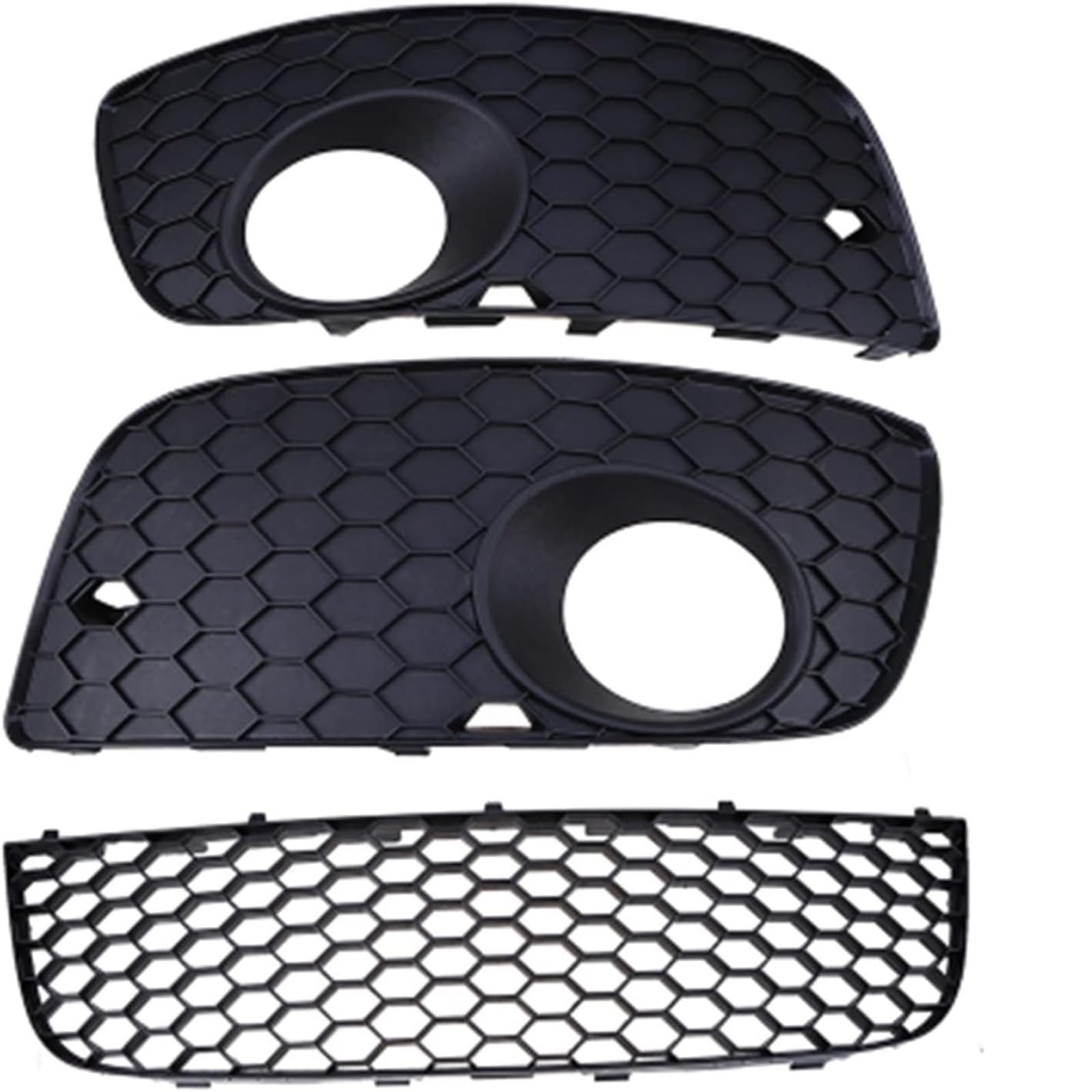 WXSSH Auto Nebelscheinwerfer Kühlergrill Kühlergrill-Zierleisten für VW für Jetta für Bora für Golf Mk5 GTI 2004-2010 1Set Auto Nebelscheinwerfer von WXSSH