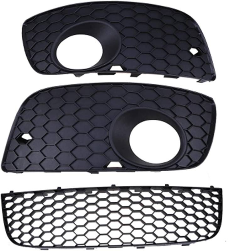 WXSSH Auto Nebelscheinwerfer Kühlergrill Kühlergrill-Zierleisten für VW für Jetta für Bora für Golf Mk5 GTI 2004-2010 1Set Auto Nebelscheinwerfer von WXSSH