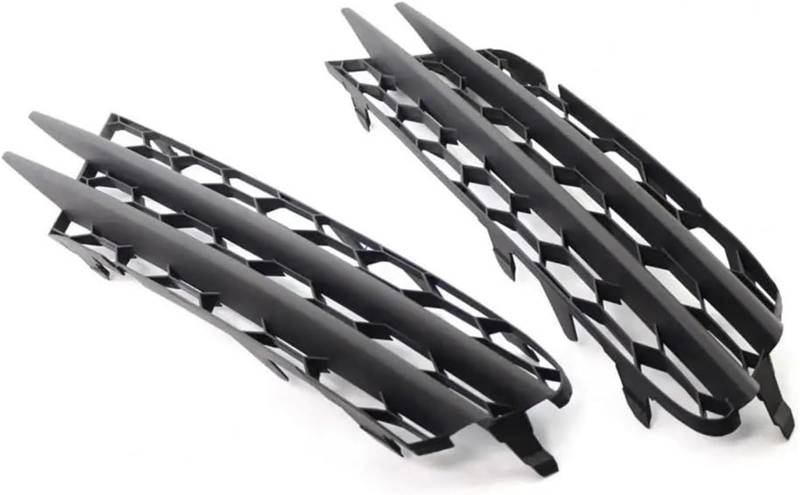 WXSSH Auto Nebelscheinwerfer Kühlergrill Nebelscheinwerferabdeckung für VW für Scirocco 2009-2014, 2-teilige Frontstoßstangengrill von WXSSH