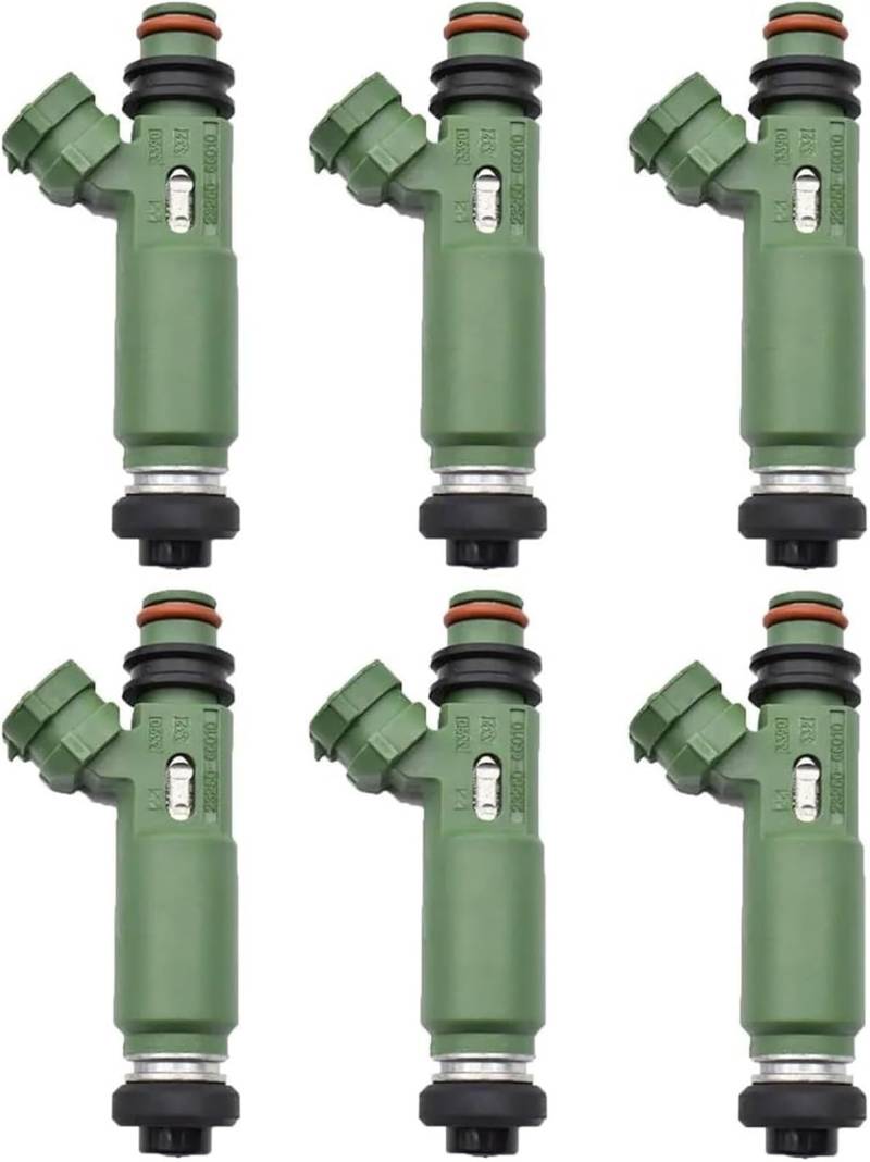 WXSSH Einspritzdüse Kraftstoff Injektor für Toyota für Land für Cruiser 100 1999-200 1FZFE 4,5 L Kraftstoff Injektor von WXSSH