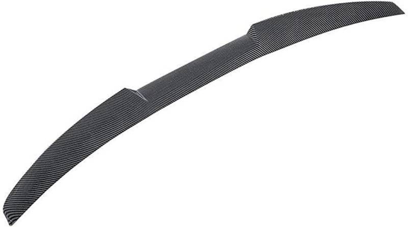 WXSSH Fahrzeugseitenspoiler Für BMW Alle Modelle Auto Dach Lip Flügel Spoiler Carbon Look Hinten Stamm Spoiler(Carbon Fiber Look) von WXSSH
