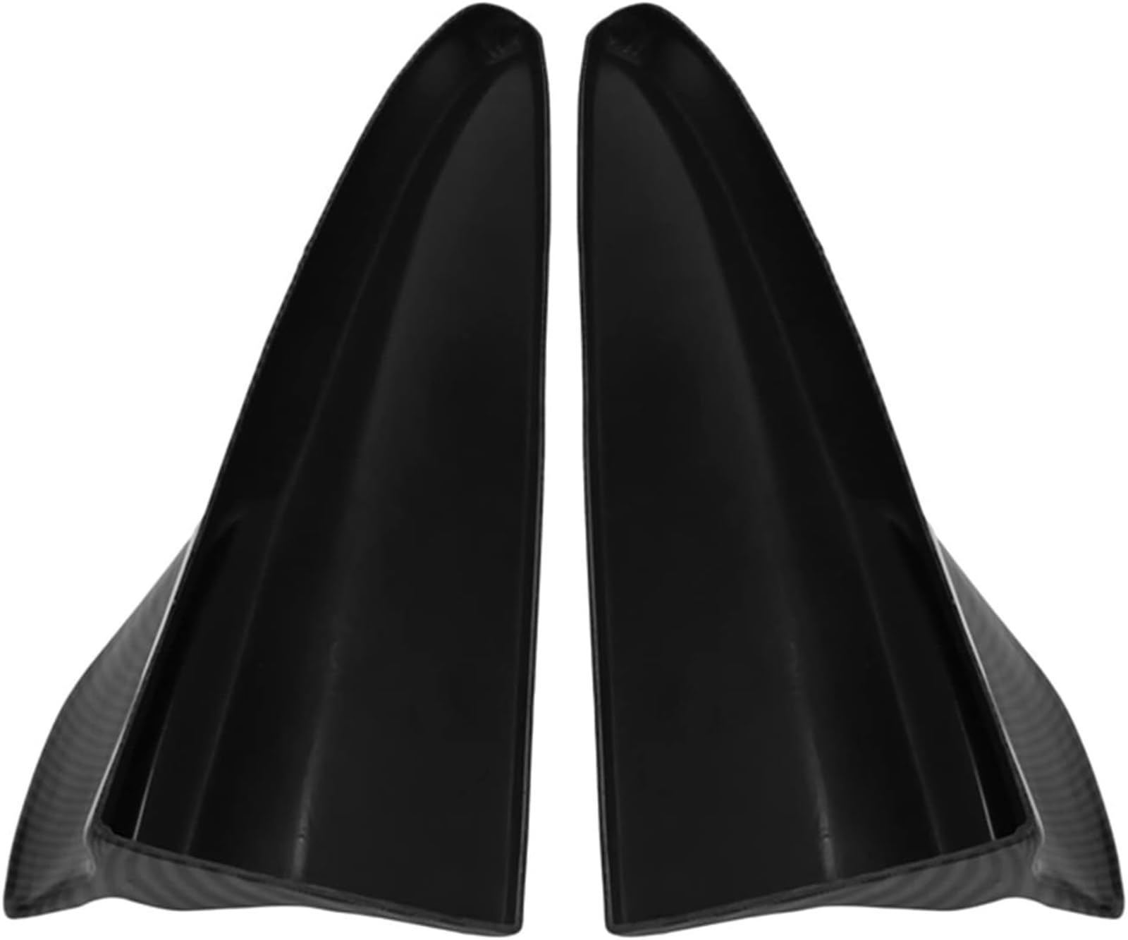 WXSSH Fahrzeugseitenspoiler Für Mercedes Für Benz C-Klasse W205 Auto Hintere Stoßstange Lip Diffusor Splitter Spoiler(Schwarz) von WXSSH