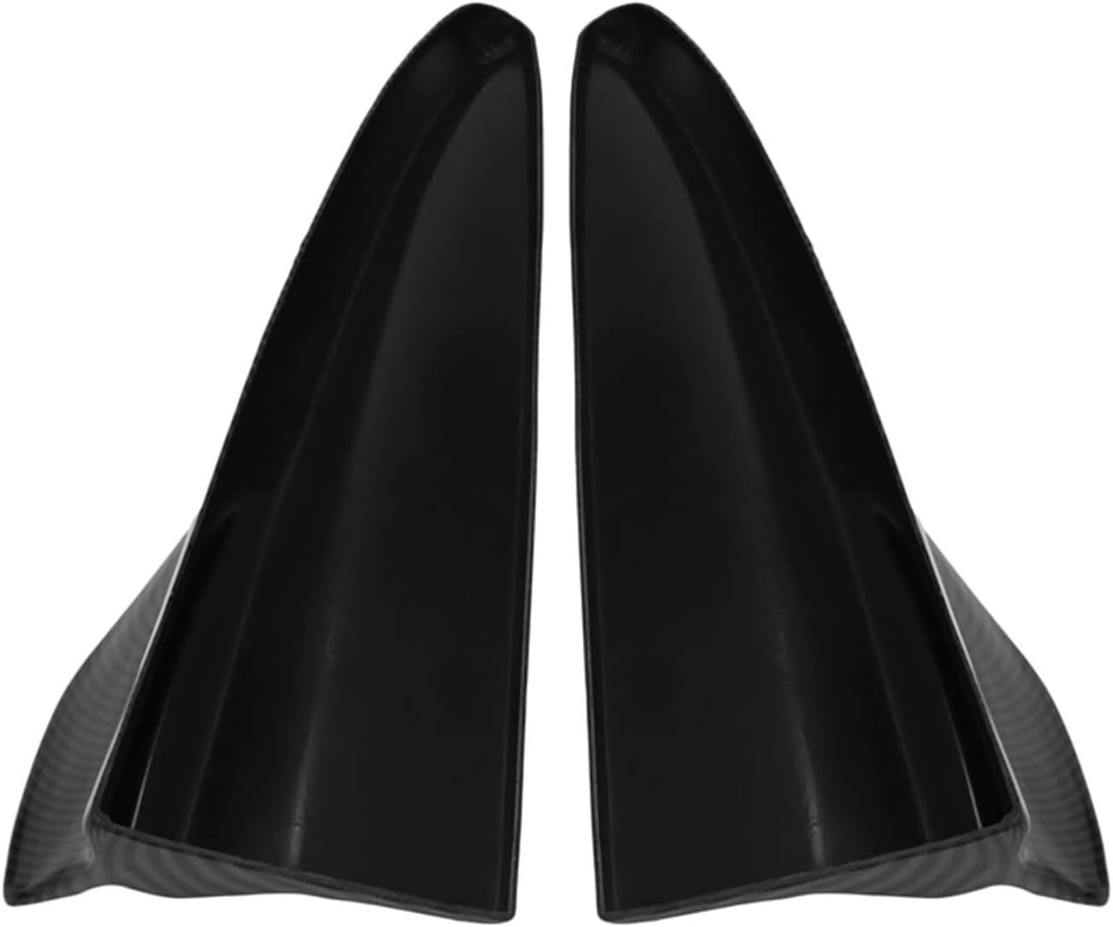 WXSSH Fahrzeugseitenspoiler Für Mercedes Für Benz C-Klasse W205 Auto Hintere Stoßstange Lip Diffusor Splitter Spoiler(Schwarz) von WXSSH