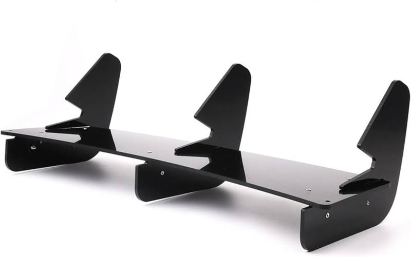 WXSSH Fahrzeugseitenspoiler Schwanz Flügel Heckschürze Diffusor Spoiler Für VW Für Polo GTI 2010-2018 MK5 6R 6C von WXSSH