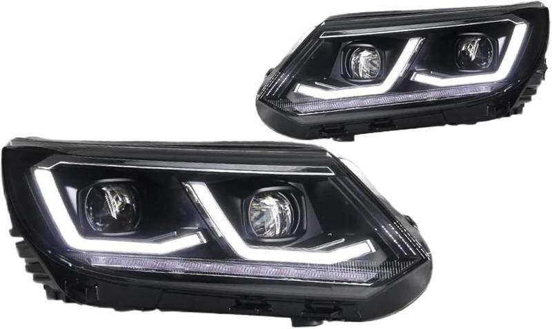 WXSSH Fernlicht Auto Front Scheinwerfer Für VW Für Tiguan 2013-2016 2PCS Scheinwerfer von WXSSH