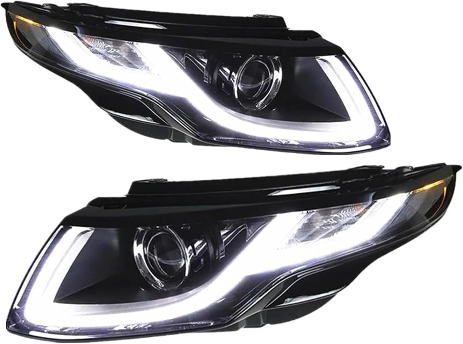 WXSSH Fernlicht Auto-Frontscheinwerfer für Land für Rover für Range für Evoque L538 2012-2018(With AFS) von WXSSH