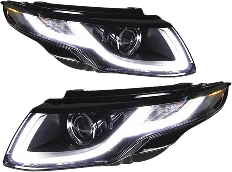 WXSSH Fernlicht Auto-Frontscheinwerfer für Land für Rover für Range für Evoque L538 2012-2018(With AFS) von WXSSH