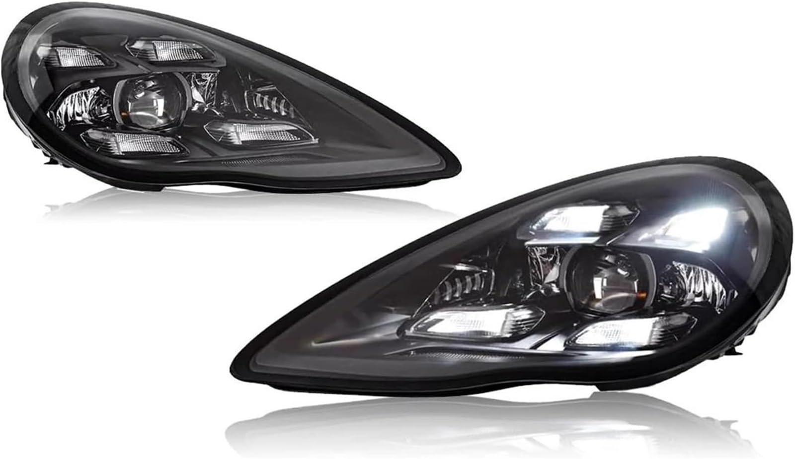 WXSSH Fernlicht Auto Lichter Für Porsche Für Panamera 970 970,1 2010-2013 Scheinwerfer(Left Rudder) von WXSSH