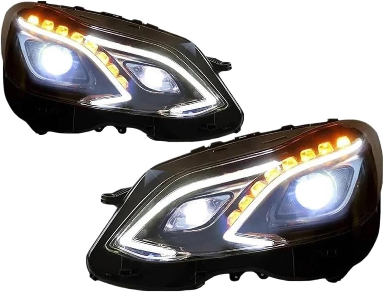 WXSSH Fernlicht Auto-Scheinwerfer für Benz W212 E200 E300 E260 W212 2010-2015 (für 2010-2013) von WXSSH