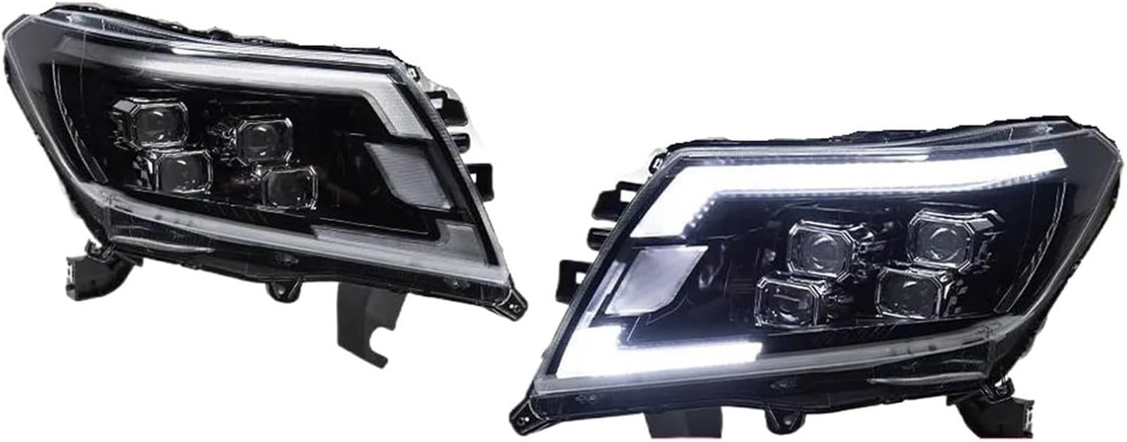 WXSSH Fernlicht Autolichter Scheinwerfer für Nissan für Navara NP300 2014-2021 (für Xenon) von WXSSH