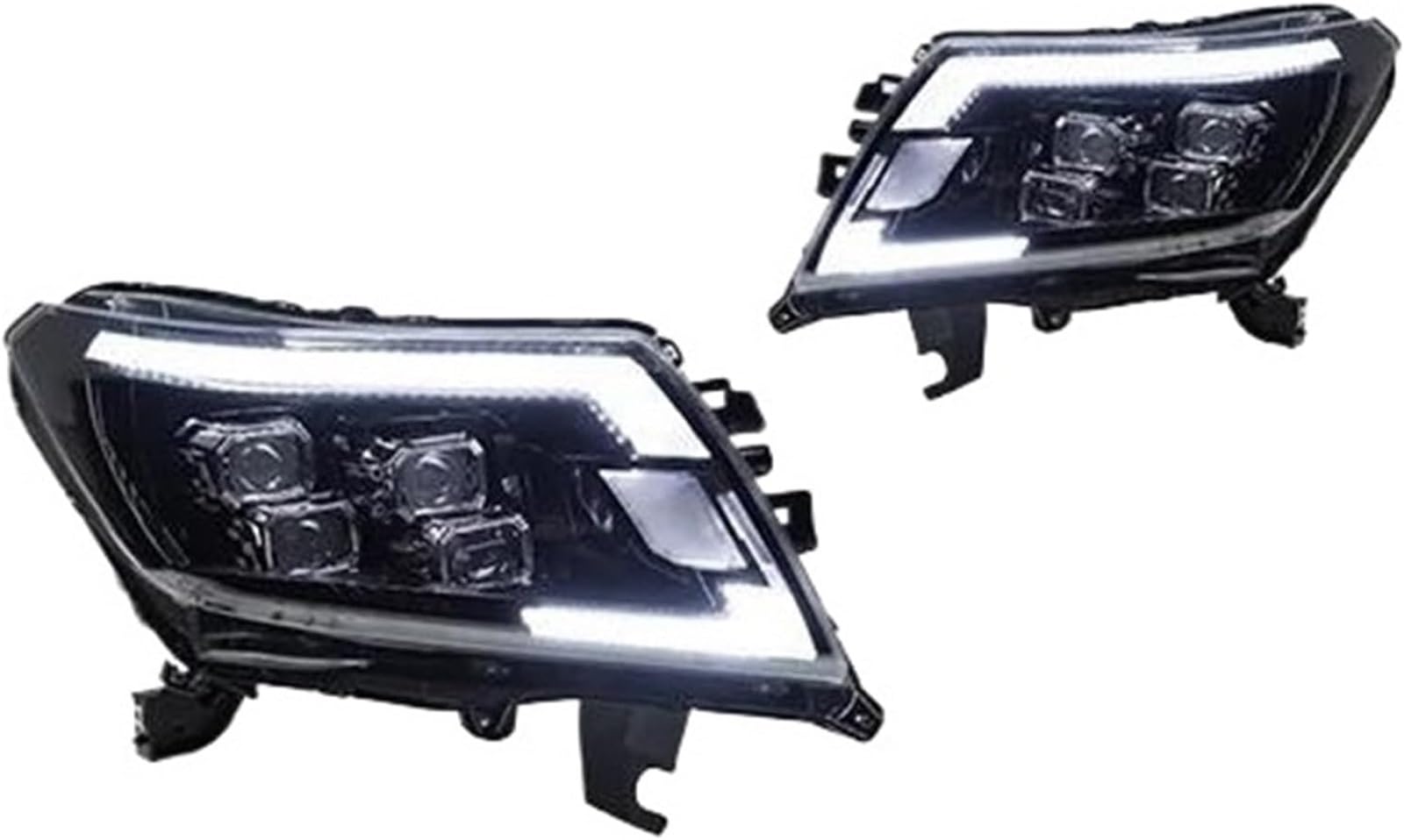 WXSSH Fernlicht Autolichter für Nissan für Navara NP300 2014–2021 Scheinwerfer (für Halogen) von WXSSH