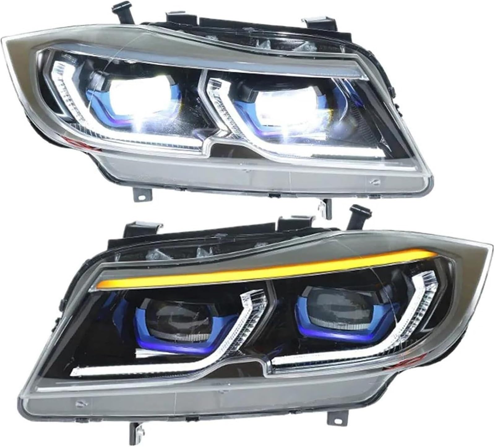 WXSSH Fernlicht Autoscheinwerfer für BMW E90 320i 318i 323i 2005-2008(For Halogen) von WXSSH