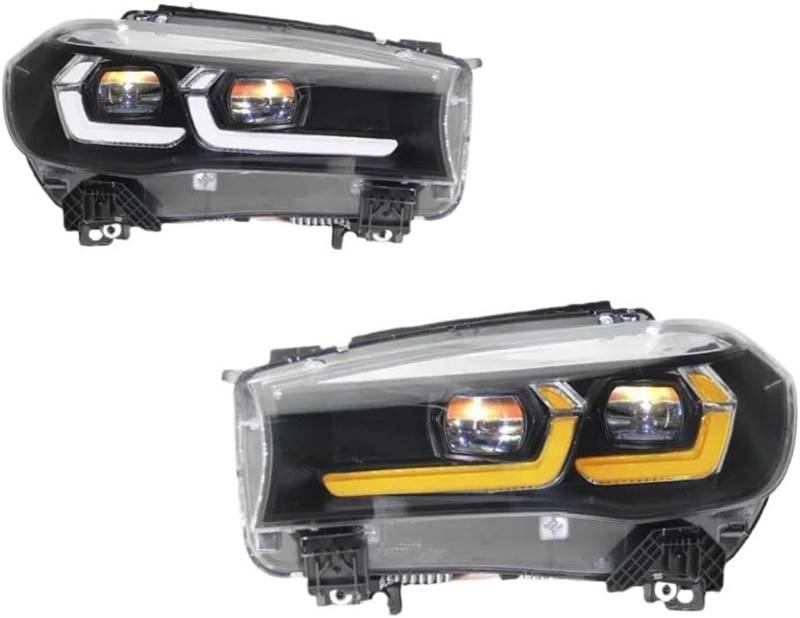 WXSSH Fernlicht Autoscheinwerfer für BMW X5 F15 2014-2018 DRL Nebel Anhängerlampen von WXSSH