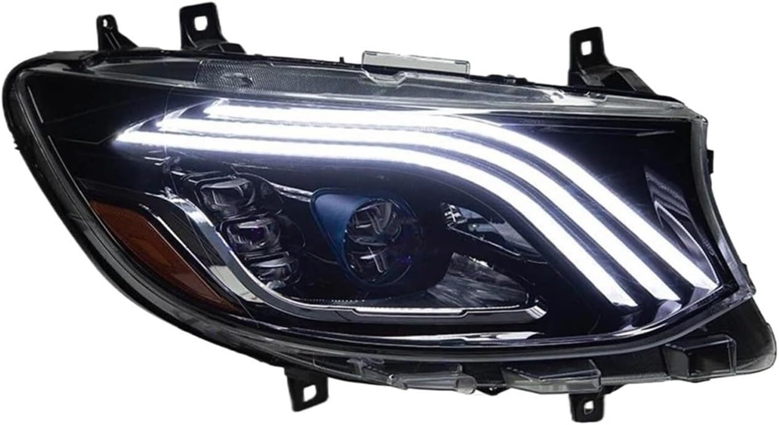 WXSSH Fernlicht Autoscheinwerfer für Benz für Sprinter 2018-2023 12V Lauf DRL Birne(Right Hand Drive) von WXSSH
