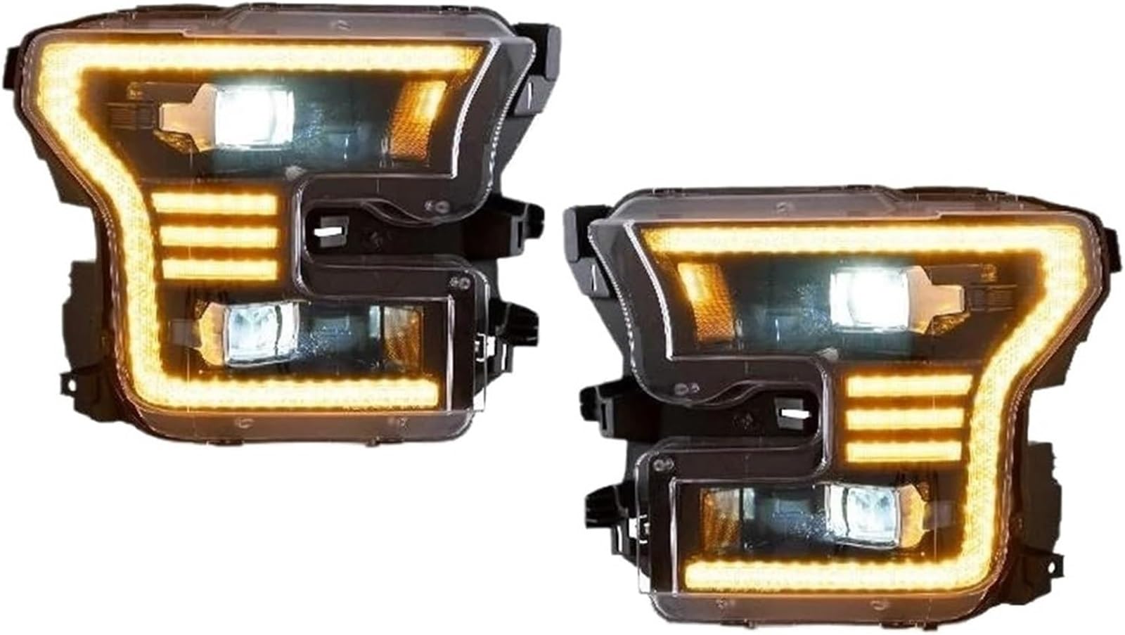 WXSSH Fernlicht Autoscheinwerfer für Ford für F150 2015-2017 2PCS Scheinwerferbaugruppe WXSSH Fernlicht Autoscheinwerfer für Ford für F150 2015-2017 2PCS Scheinwerferbaugruppe von WXSSH