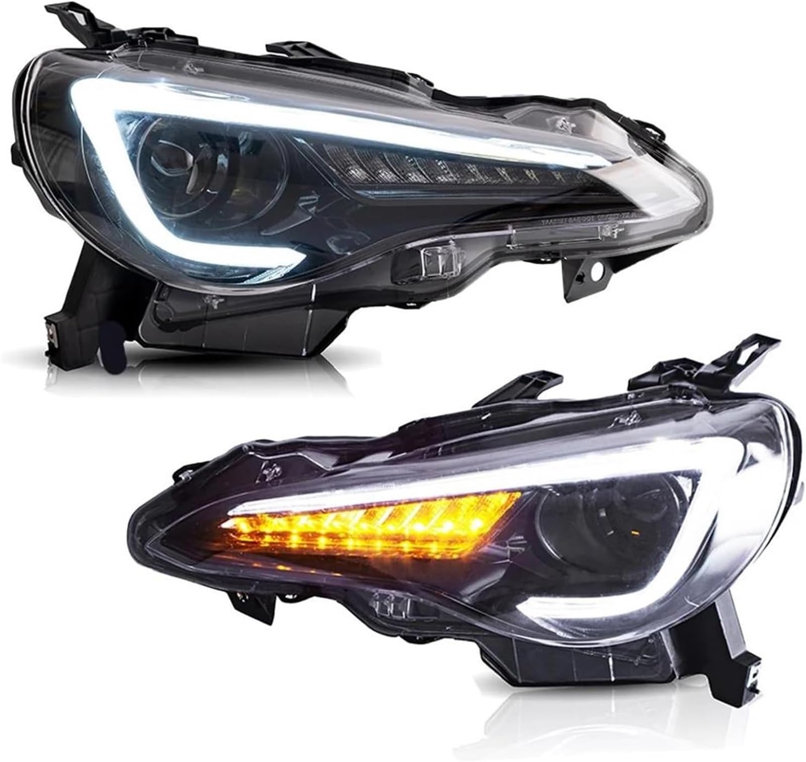 WXSSH Fernlicht Kopf Licht Für SUBARU BRZ 2013-2020 Front Lampe Montage Scheinwerfer(Left hand drive) von WXSSH