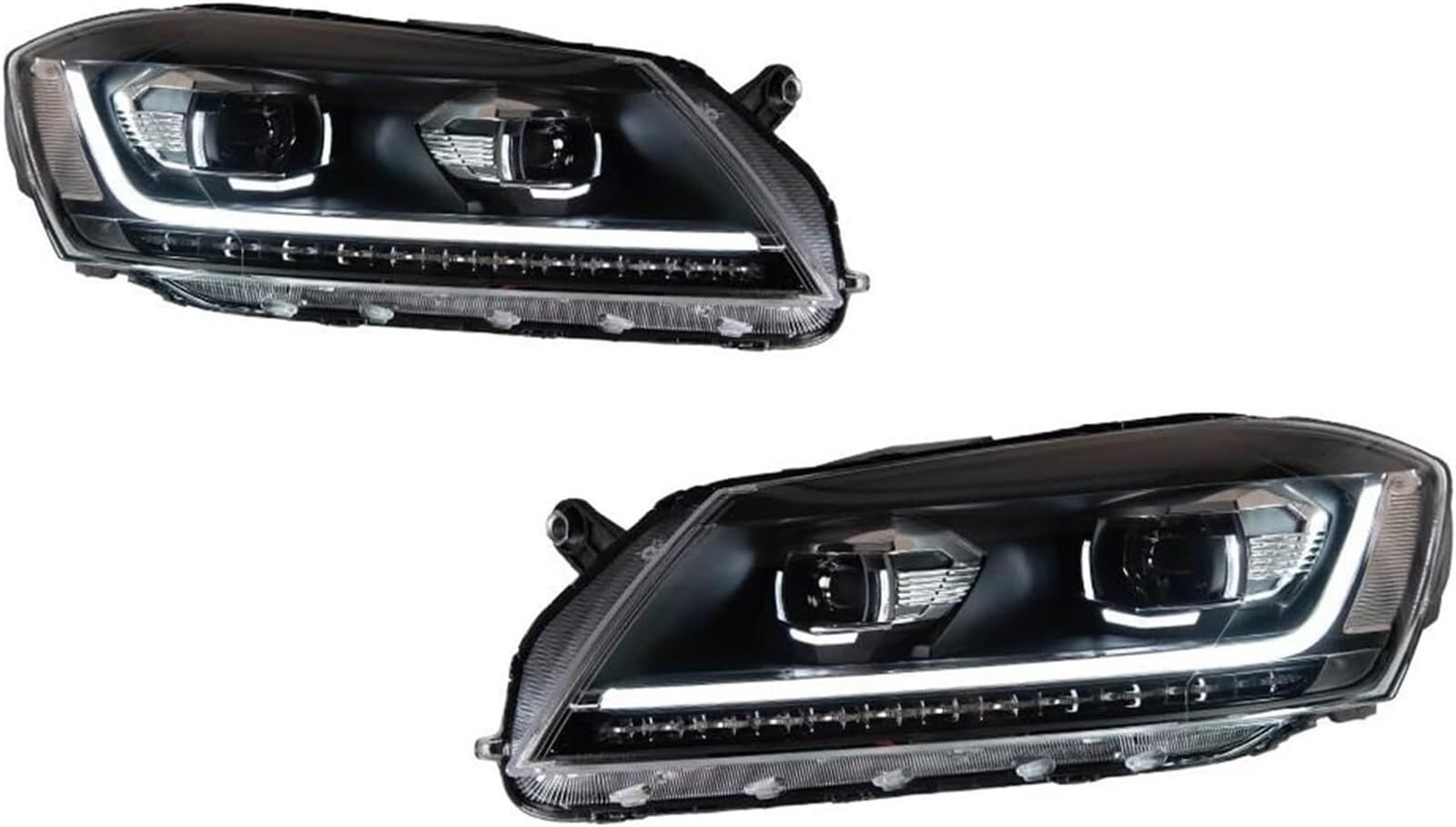 WXSSH Fernlicht Scheinwerferbaugruppe für Passat B7 EU-Version 2011–2015 (für Xenon) von WXSSH