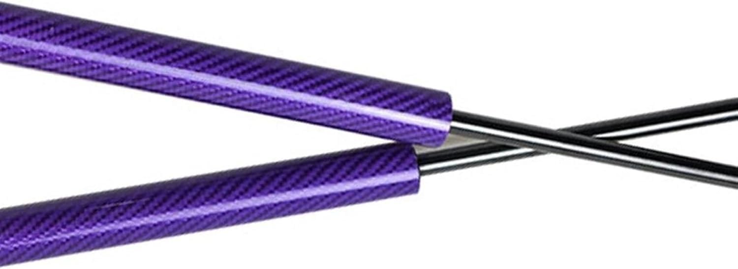 WXSSH Hydraulischer Federspreizer Für GS L10 2013-2020 Haube Dämpfer Front Motorhaube Lift Unterstützt Hydraulische Gas Streben Stoßdämpfer(Purple Carbon Fiber) von WXSSH