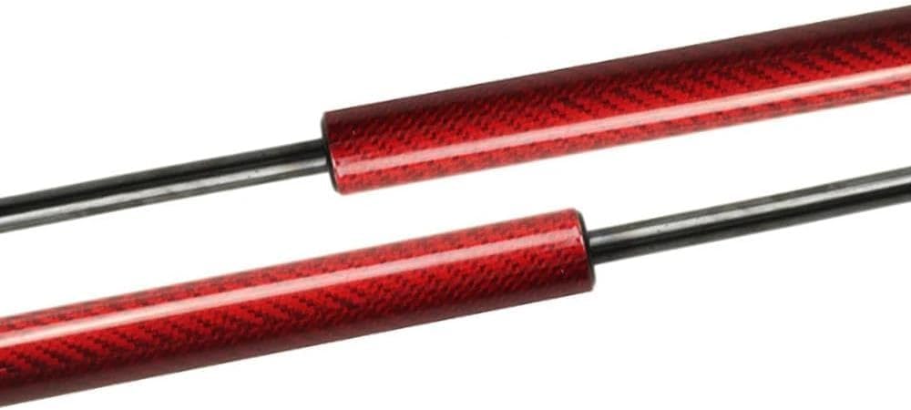 WXSSH Hydraulischer Federspreizer Für Subaru Für XV GT Für Crosstrek 2017-2022 Auto Motorhaube Gasfedern Modifizieren Haube Motorhaube Lift Unterstützung(Carbon Pattern Red) von WXSSH