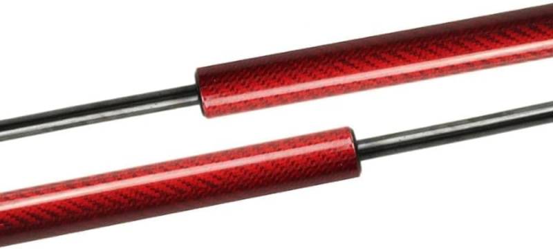 WXSSH Hydraulischer Federspreizer Für Subaru Für XV GT Für Crosstrek 2017-2022 Auto Motorhaube Gasfedern Modifizieren Haube Motorhaube Lift Unterstützung(Carbon Pattern Red) von WXSSH