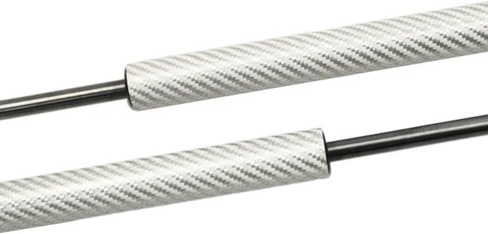 WXSSH Hydraulischer Federspreizer Für Subaru Für XV GT Für Crosstrek 2017-2022 Auto Motorhaube Gasfedern Modifizieren Haube Motorhaube Lift Unterstützung(Carbon Pattern Silver) von WXSSH