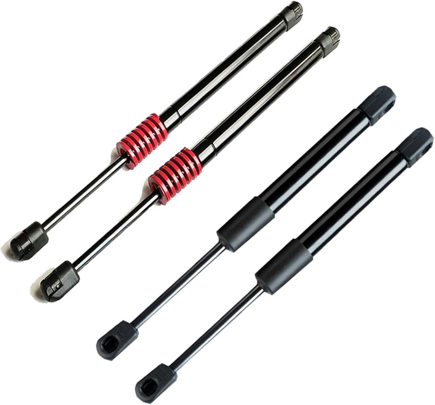 WXSSH Hydraulischer Federspreizer Für Tesla Für Modell 3 2017-2021 Vorne Hinten Heckklappe Kofferraum Hubstreben Kofferraum Gasfeder Stoßdämpfer Hydraulikstange(1 Set) von WXSSH