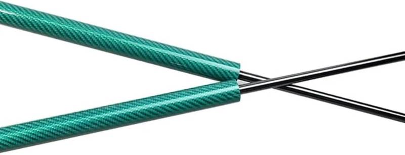 WXSSH Hydraulischer Federspreizer Für Toyota Ist XP110 Für Scion XD Für Urban Für Cruiser Für Fließheck 2007-2016 Kofferraum-Gasfedern Heckklappendämpfer(Green Carbon Fiber) von WXSSH