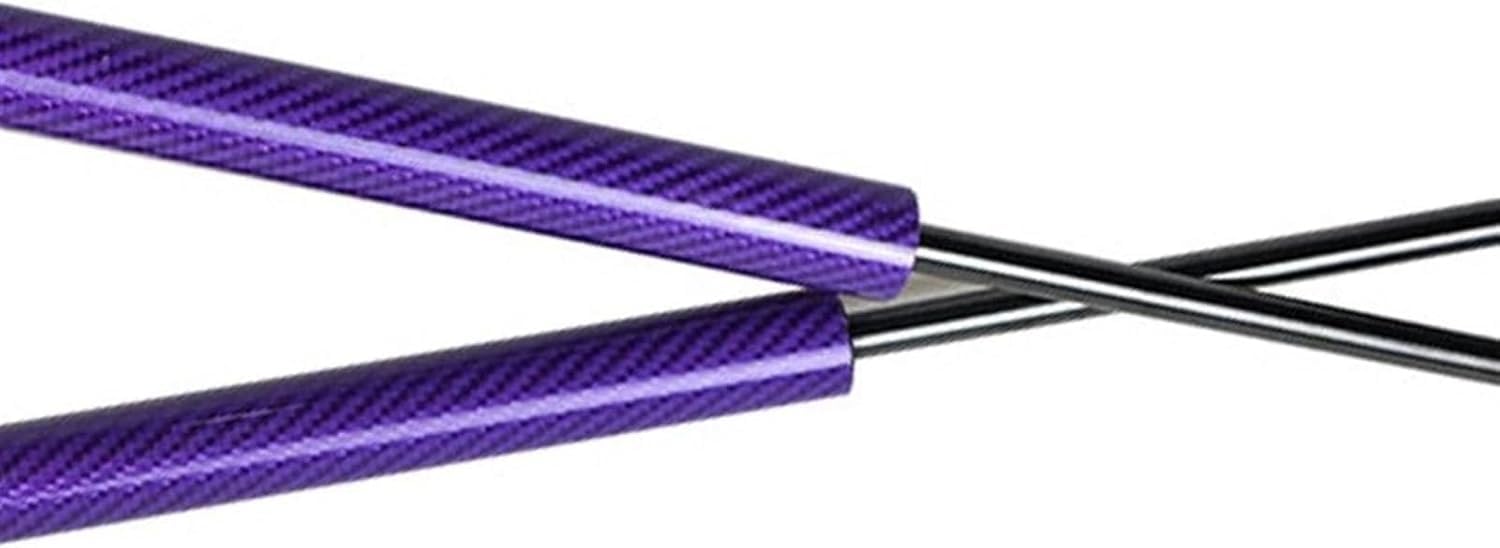 WXSSH Hydraulischer Federspreizer Für Toyota Ist XP110 Für Scion XD Für Urban Für Cruiser Für Fließheck 2007-2016 Kofferraum-Gasfedern Heckklappendämpfer(Purple Carbon Fiber) von WXSSH