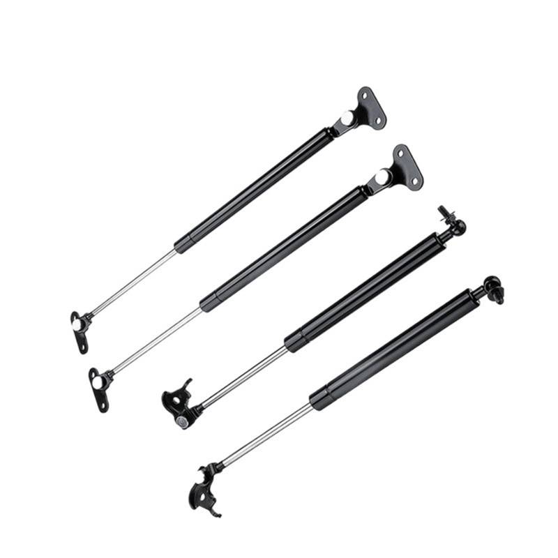 WXSSH Hydraulischer Federspreizer Für Toyota für Land für Cruiser Auto Styling 4 STÜCKE Fronthaube Motorhaube Heckklappe Gasdruckfedern Hubstützstange(2Pair Gas Struts) von WXSSH