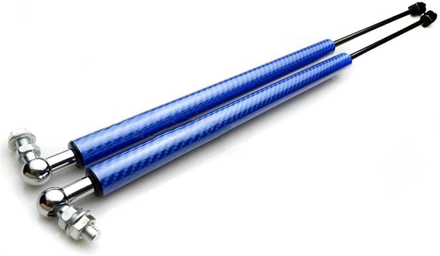 WXSSH Hydraulischer Federspreizer Für VW Für Scirocco 2008 2010 2012 2013 2015 2016 2017 Auto Motorhaube Haube Gas Spring Shock Hubstrebe(Carbon Blue) von WXSSH