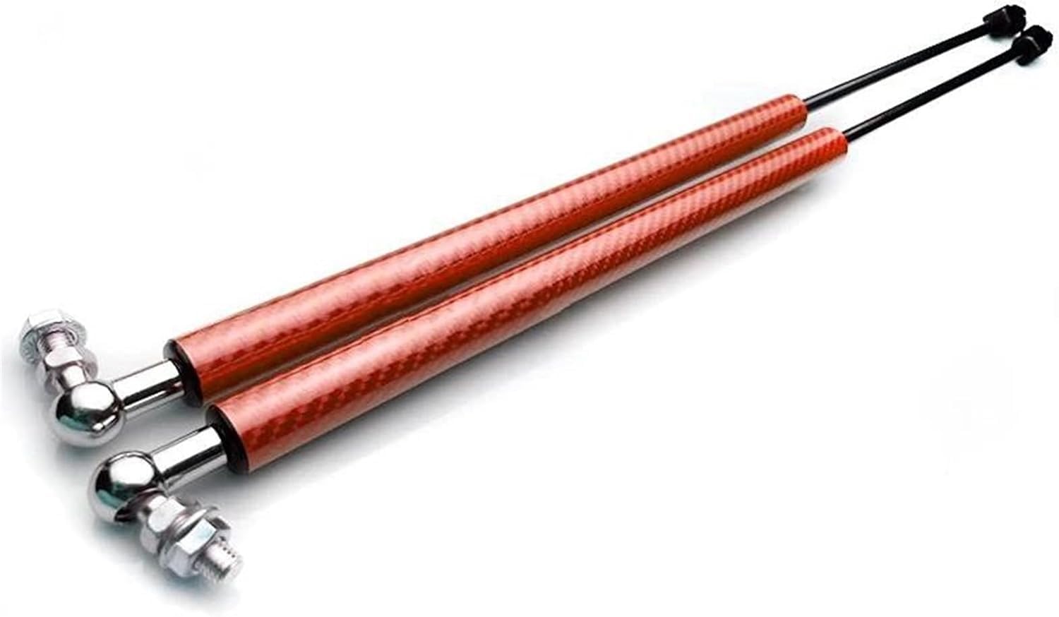 WXSSH Hydraulischer Federspreizer Für VW Für Scirocco 2008 2010 2012 2013 2015 2016 2017 Auto Motorhaube Haube Gas Spring Shock Hubstrebe(Carbon Red) von WXSSH
